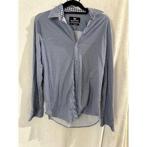 ButterCloth Men’s Regular Fit M Button Up Shirt Light Blue